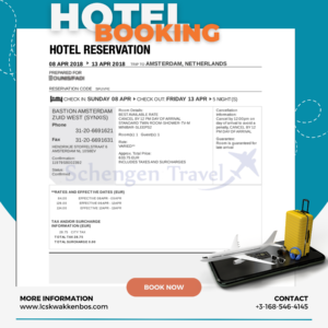 hotel booking sample